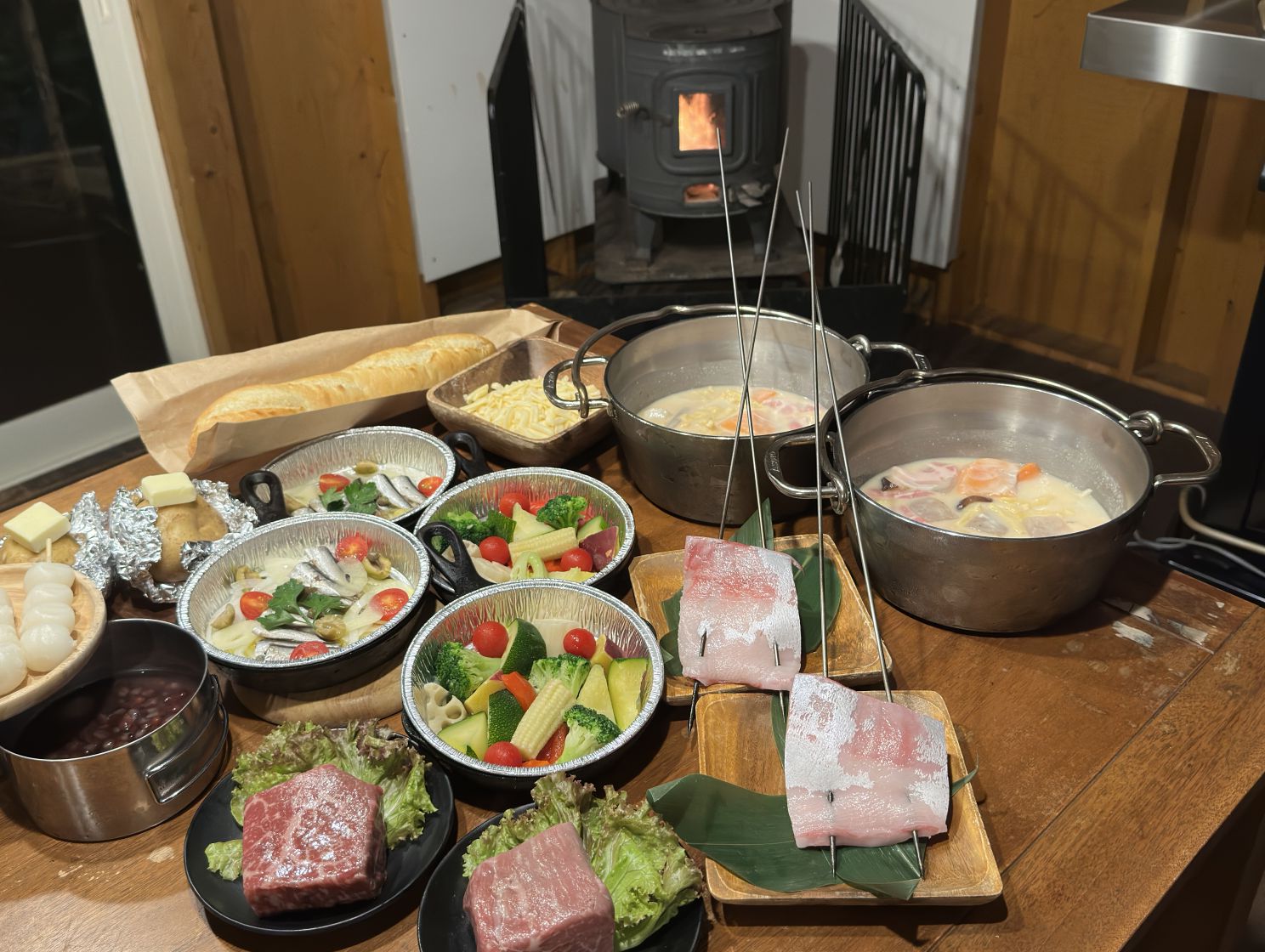 薪グランピングBBQ