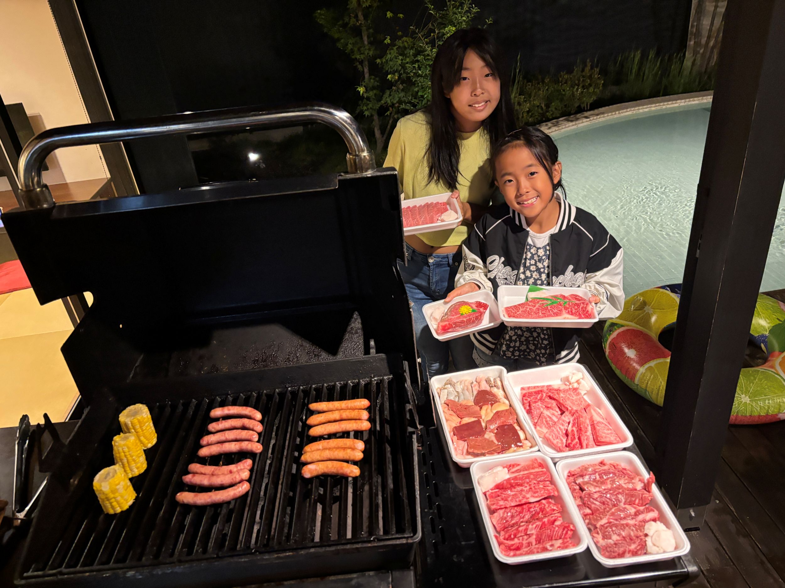 BBQ・部屋食・体験メニューで、子供も飽きない一日